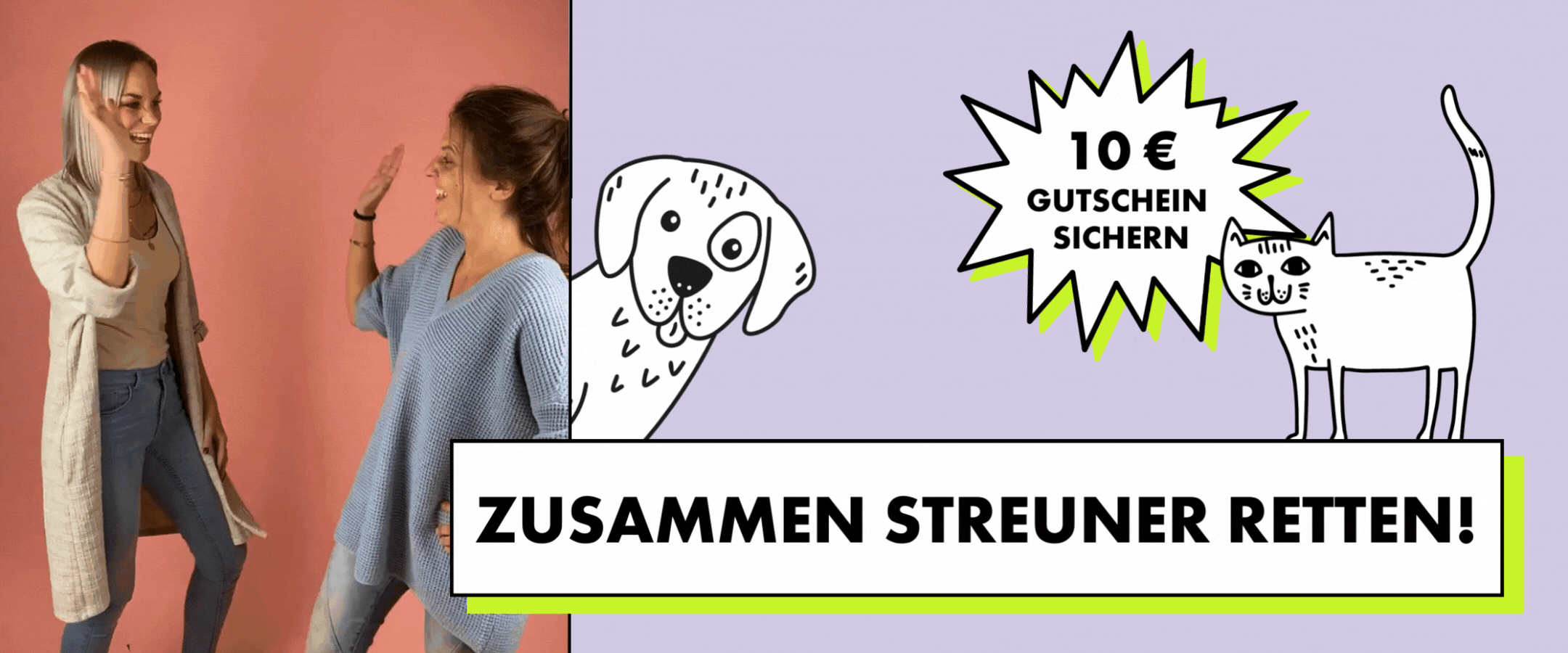 STRAYZ Gutschein im Wert von 10 € sichern und Freund*innen einladen.