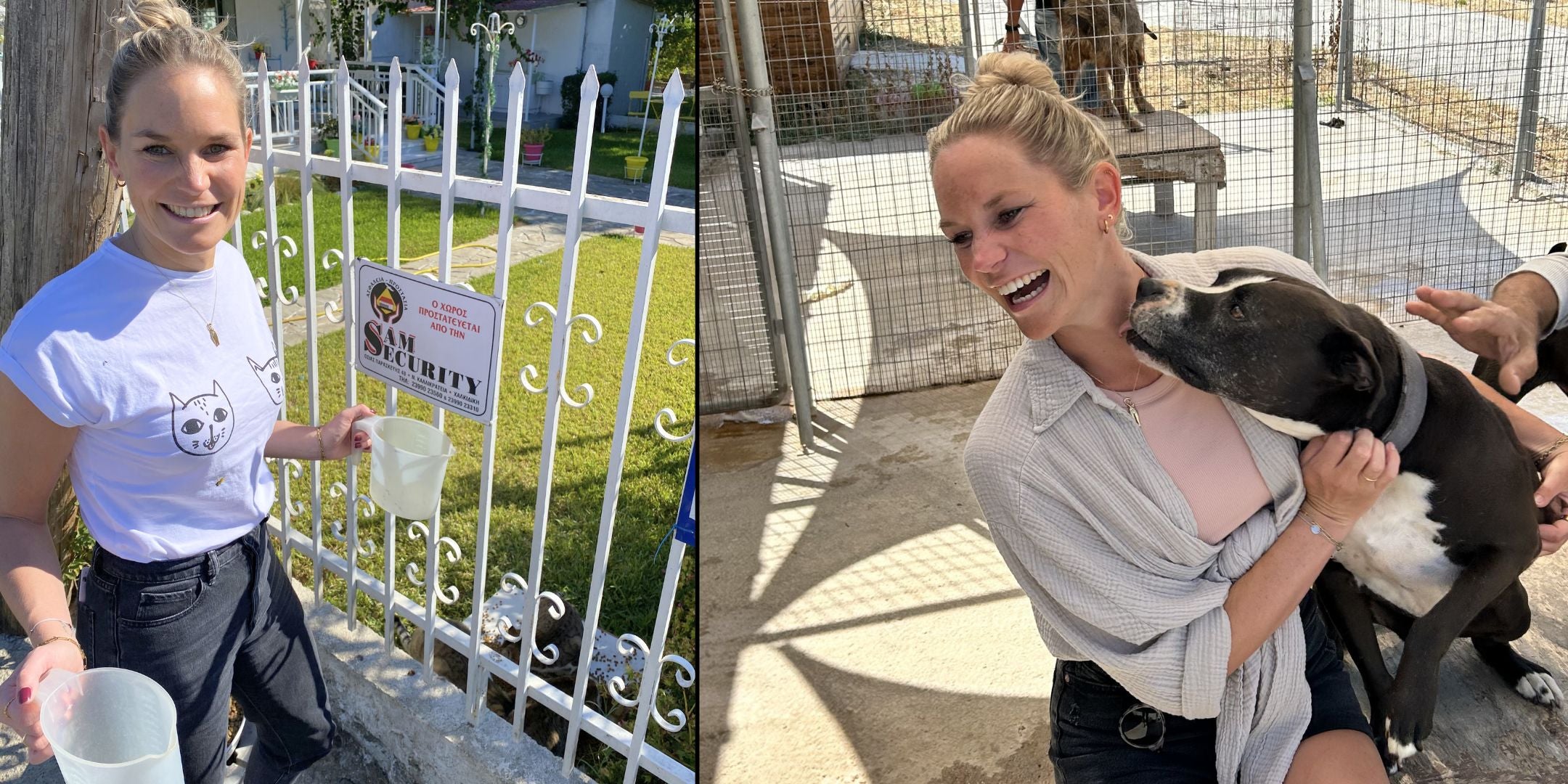 Saskia zu Besuch bei unseren Partner-Tierschutzorganisationen in Griechenland