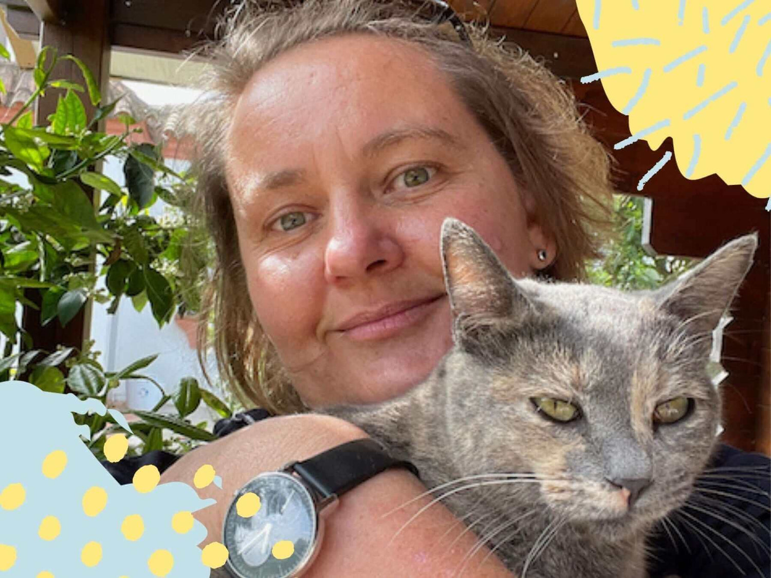 Claudia, eine Tierschützerin im Portrait