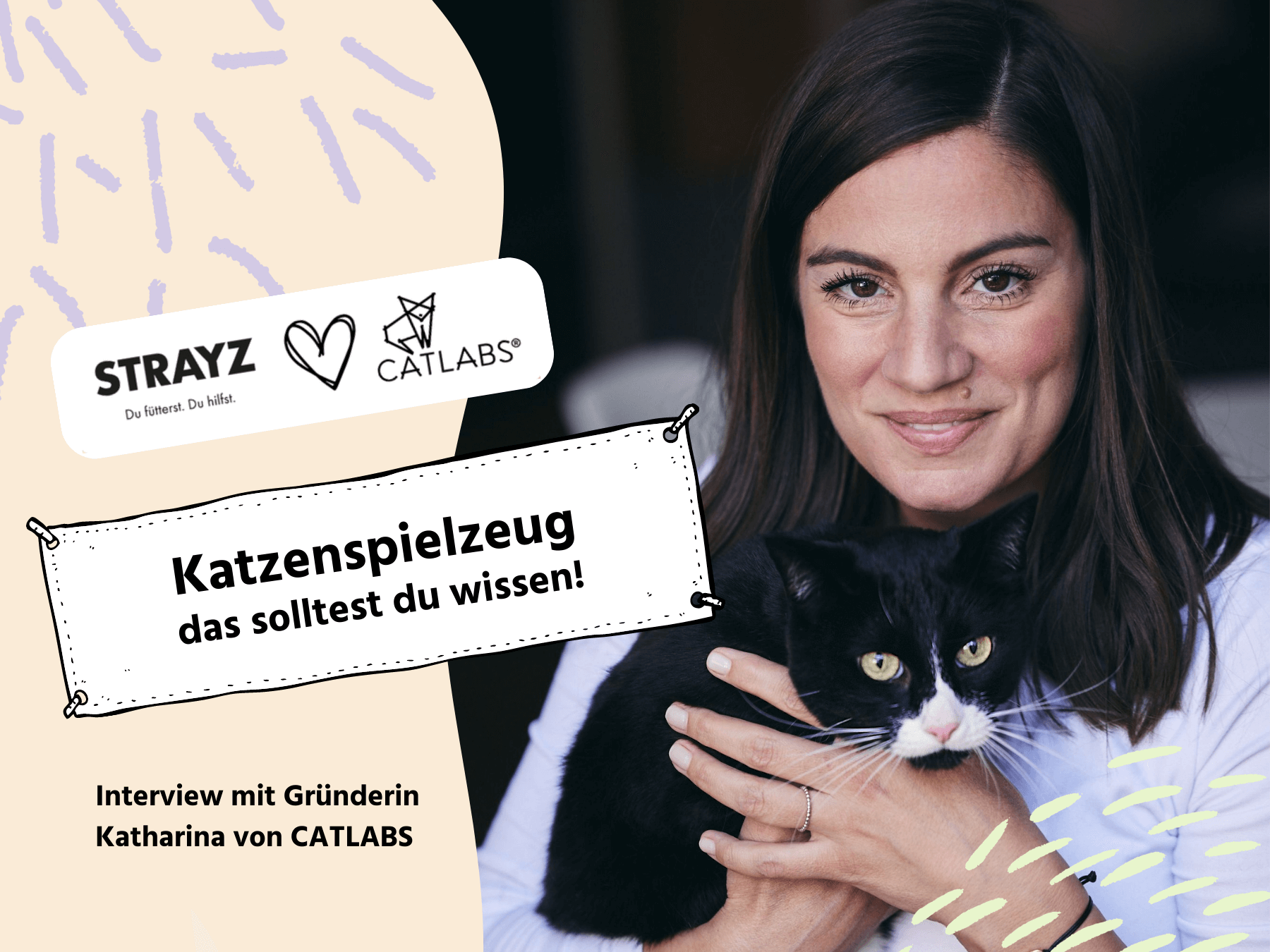 Katzenspielzeug, das solltest du wissen. Interview mit Gründerin Katharina von CATLABS.