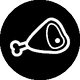 Hoher Fleischanteil Symbol