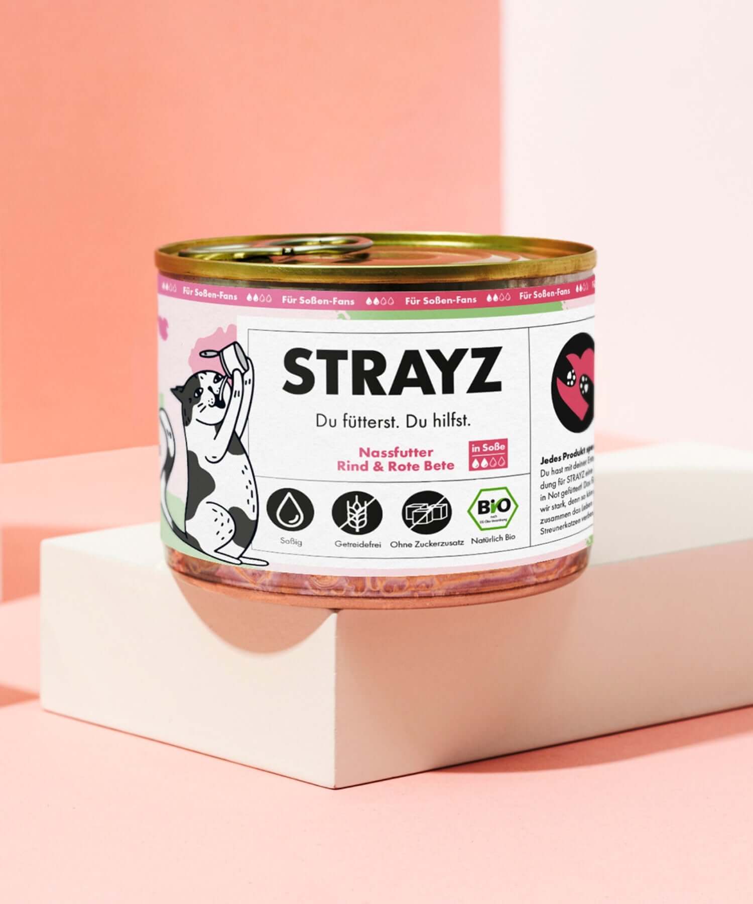 STRAYZ Rind & Rote Beete in Soße 